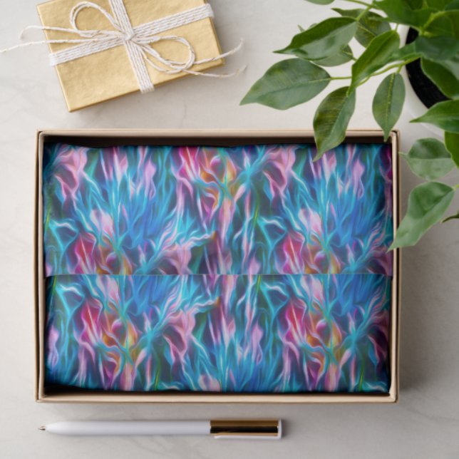 Jupiterian Night Flora at Twilight Tissue Paper (Gift)
