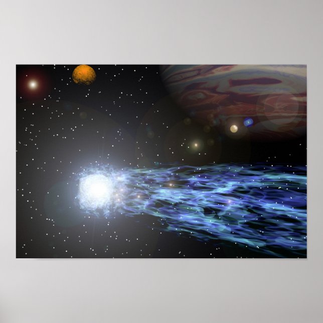 Jupiter's Comet Poster (Front)