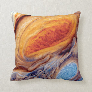 Jupiter's Great Red Spot - NASA Voyager Photo Cushion