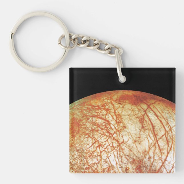 Jupiter's Moon Europa Key Ring (Front)