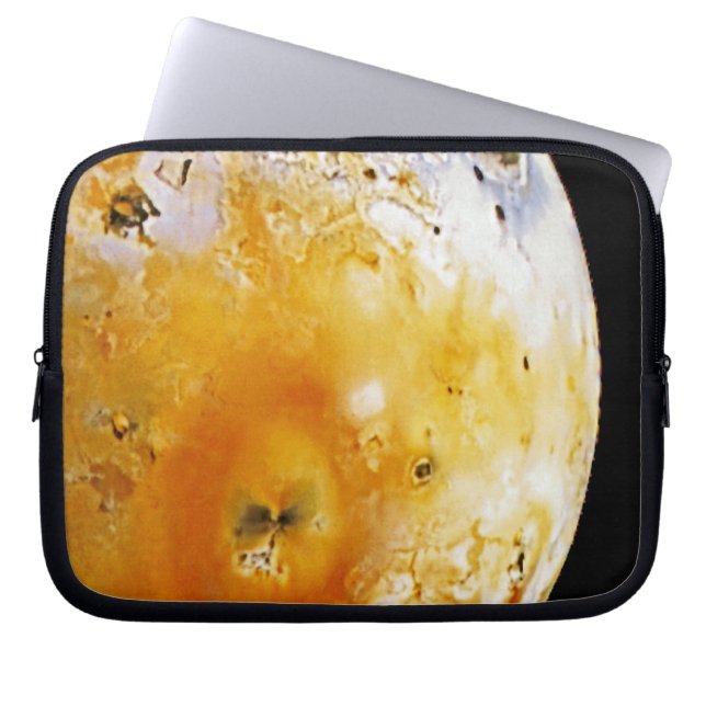 Jupiter's Moon Io Laptop Sleeve (Front)