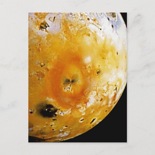 Jupiter's Moon Io Postcard (Front)