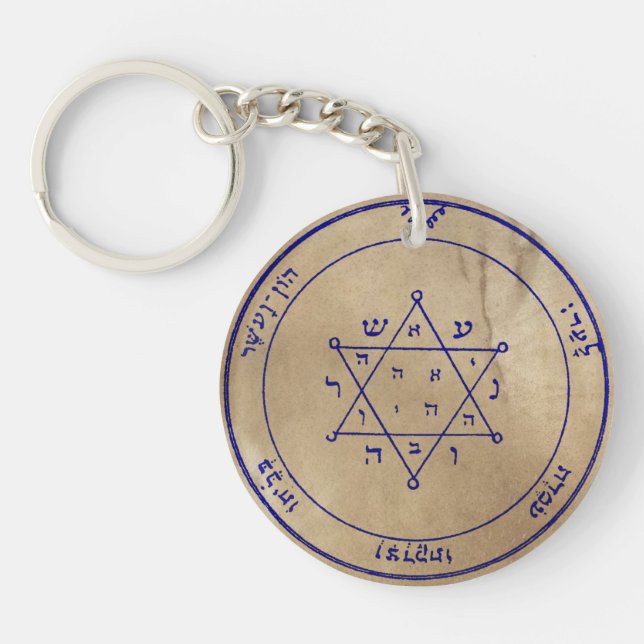 Jupiter's Wealth Key Ring (Front)