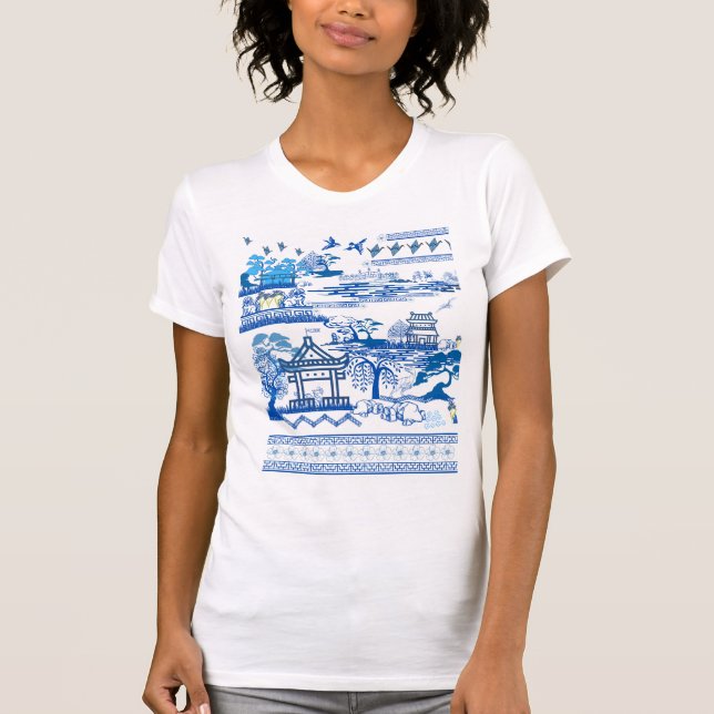 Jurassic blu willowt-Shirt T-Shirt (Front)