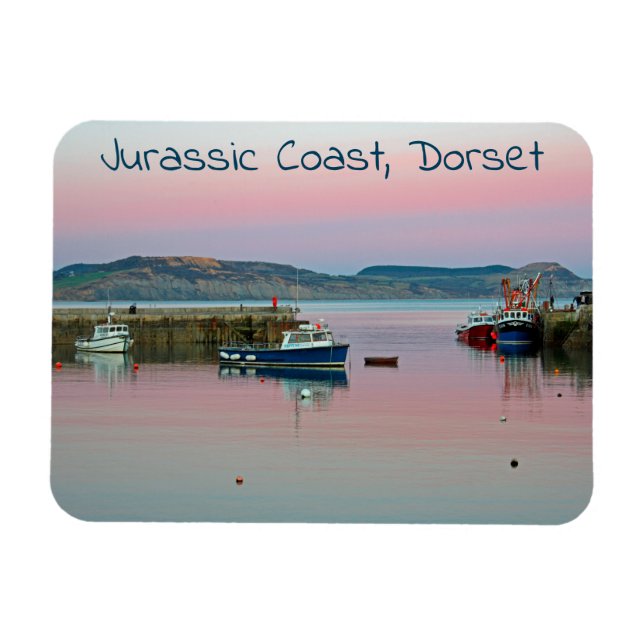 Jurassic Coast, Lyme Regis, Dorset Magnet (Horizontal)