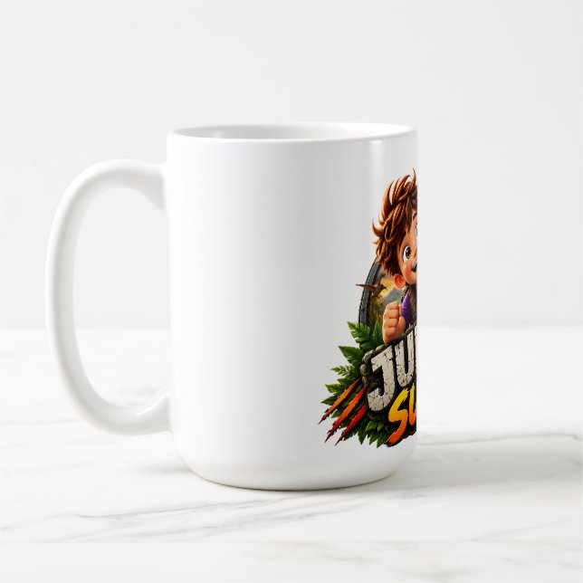 jurassic coffee mug (Left)