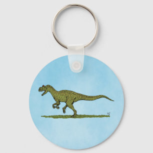 Jurassic Dinosaur Allosaurus Key Ring