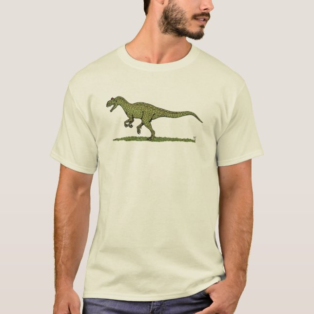 Jurassic Dinosaur Allosaurus T-Shirt (Front)