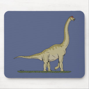 Jurassic Dinosaur Brachiosaurus Mouse Pad