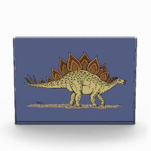Jurassic Dinosaur Stegosaurus Photo Block