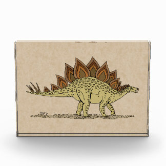 Jurassic Dinosaur Stegosaurus Photo Block