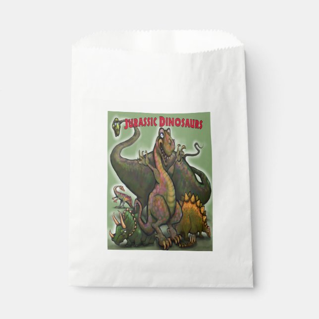 Jurassic Dinosaurs Favour Bags (Front)