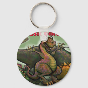 Jurassic Dinosaurs Key Ring