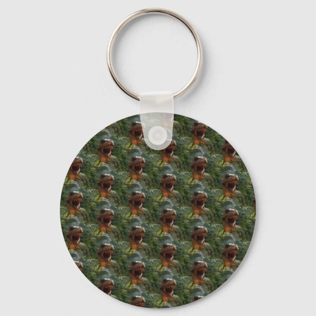 jurassic dinosaurs key ring (Front)
