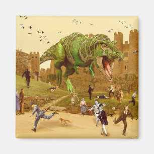 Jurassic Incident in Obidos Magnet