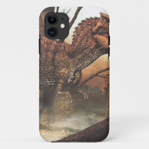 Jurassic Journey: Dinosaur in its Natural Habitat Case-Mate iPhone Case
