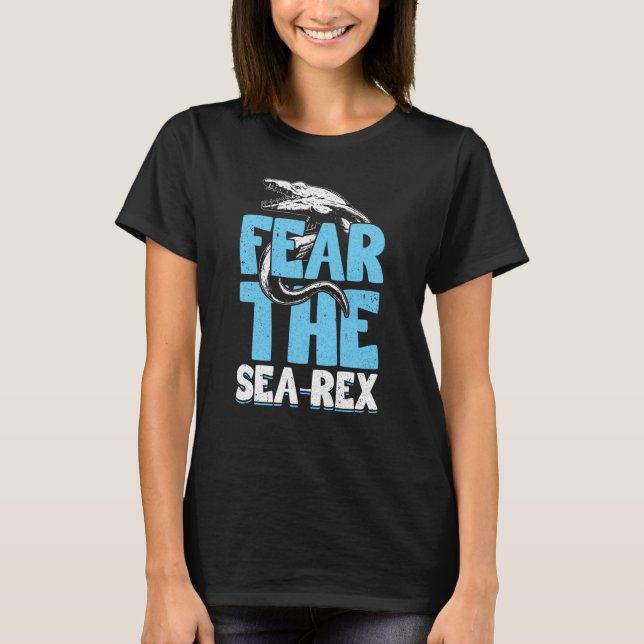 Jurassic Mosasaurus Dinosaur T-Shirt (Front)
