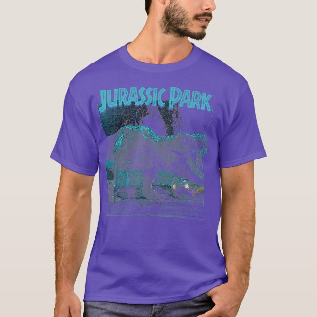 Jurassic Park TRe Roar Portrait T-Shirt (Front)