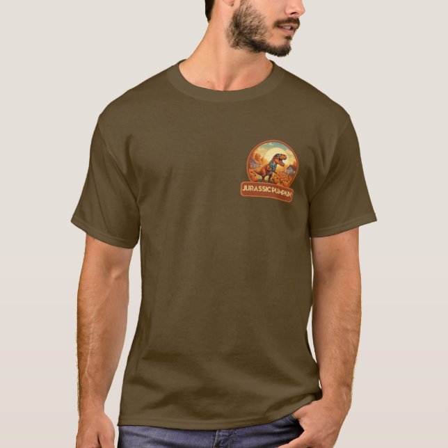 Jurassic Pumpkin T-Shirt (Front)