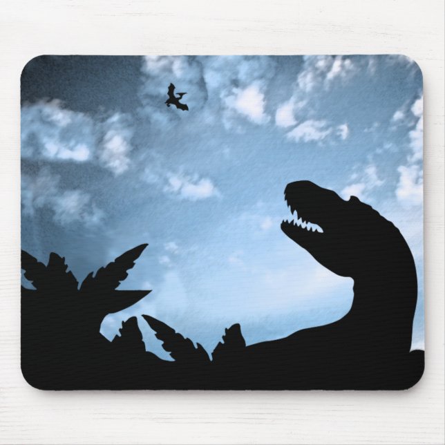 Jurassic Sky Mouse Pad (Front)
