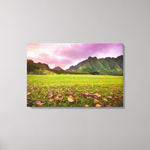 Jurassic Sunset Canvas Print