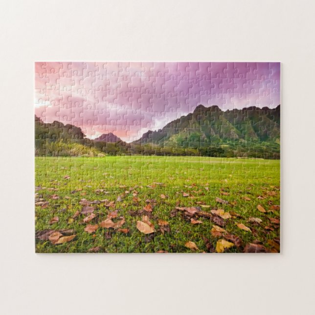 Jurassic Sunset Jigsaw Puzzle (Horizontal)