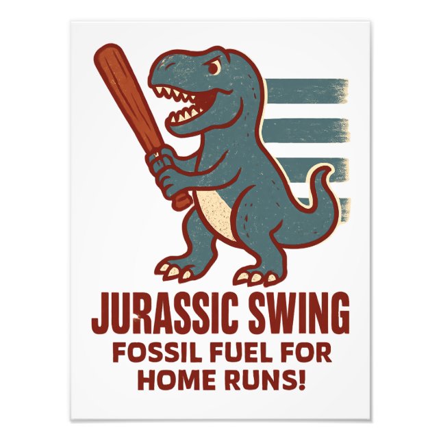 Jurassic Swing Photo Print (Front)