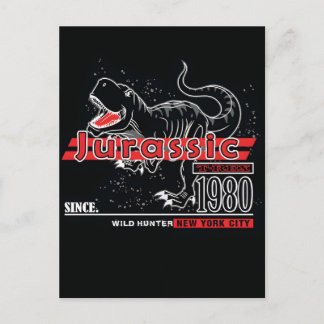 Jurassic typography for print t shirt vector holiday postcard
