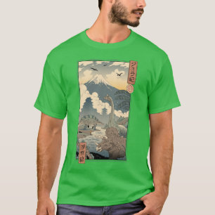 Jurassic Ukiyoe 1  T-Shirt
