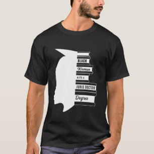 Juris Doctor Jurisprudence Afro Proud Law School G T-Shirt