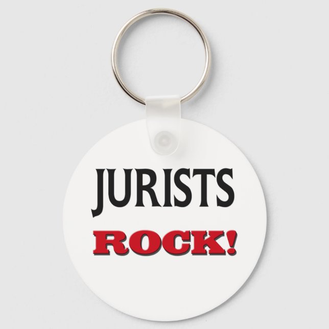 Jurists Rock Key Ring (Front)