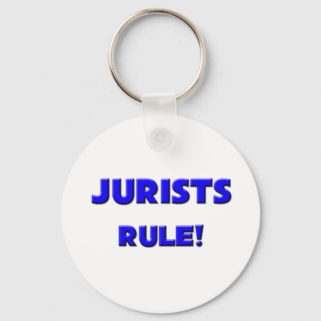 Jurists Rule! Key Ring (Front)