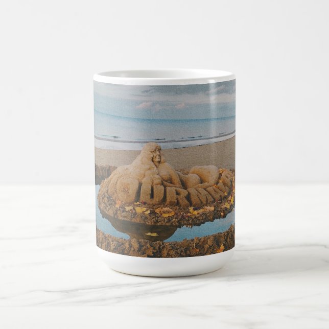 Jūrmala, Gulf of Riga, Latvia Coffee Mug (Center)