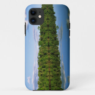 Juruena, Brazil. Forested river bank reflected Case-Mate iPhone Case