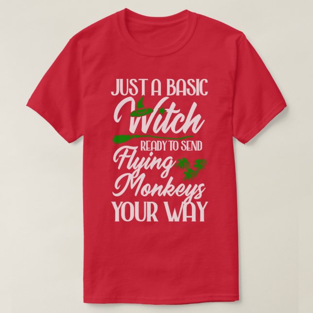 Just a basic Witch T-Shirt (Design Front)