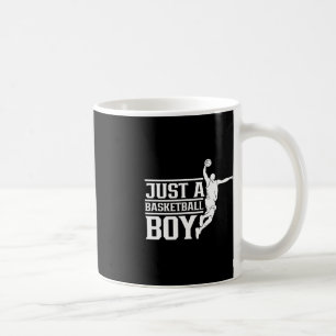 Just A Basketball Boy Coach Player Team Match Coffee Mug
