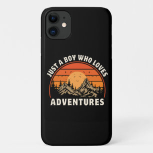 just a boy who loves adventures Case-Mate iPhone case