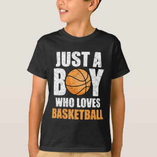 Just A Boy Who Loves Basketball 1 T-Shirt