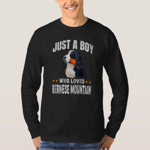 Just a boy who loves Bernese Mountain Premium T-Shirt