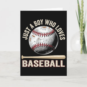 Just A Boy Who Loves Bysebyll Funny Fan Bysebyll P Card