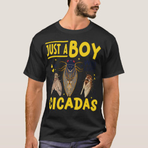 Just A Boy Who Loves Cicada T-Shirt