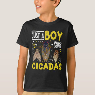 Just A Boy Who loves Cicadas T-Shirt