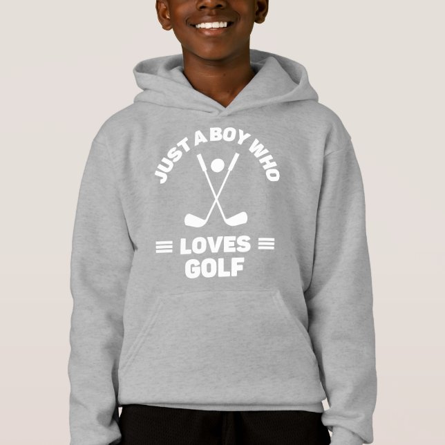 Just a boy who loves golf (Front)