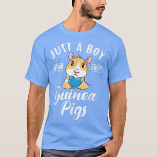 Just a Boy who loves Guinea Pig Cute T-Shirt