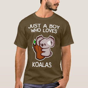 Just A Boy Who Loves Koalas T-Shirt