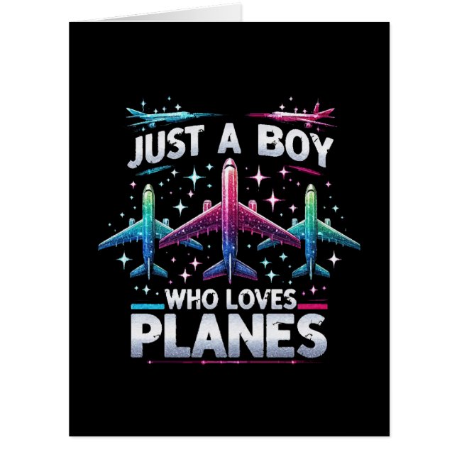 Just A Boy Who Loves Planes (Front)