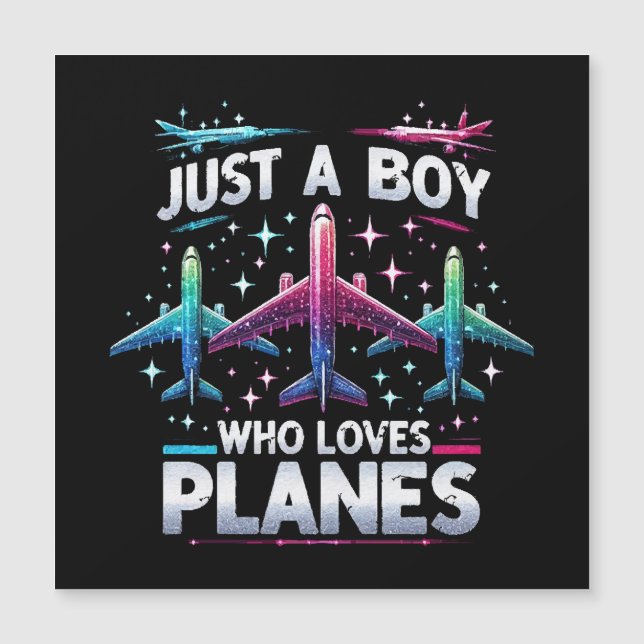 Just A Boy Who Loves Planes (Front)