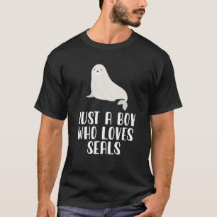Just A Boy Who Loves Seals T-Shirt