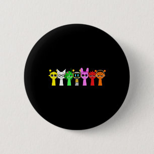 Just A Boy Who Loves Sprunky Funny Sprunky Game  6 Cm Round Badge