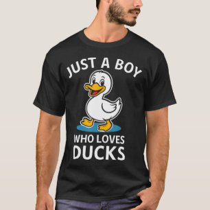 Just A Boy Who Loves T-Shirt